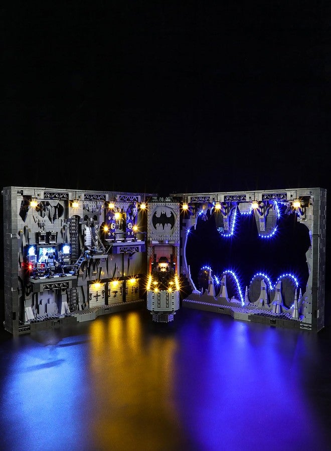 YEABRICKS LED Light for Lego-76252 DC Batcave-Shadow Box Building Blocks Model (Lego Set NOT Included) - Image 2